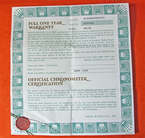 certificat rolex|rolex certificate of authenticity.